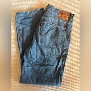 Levi's low pro straight jeans